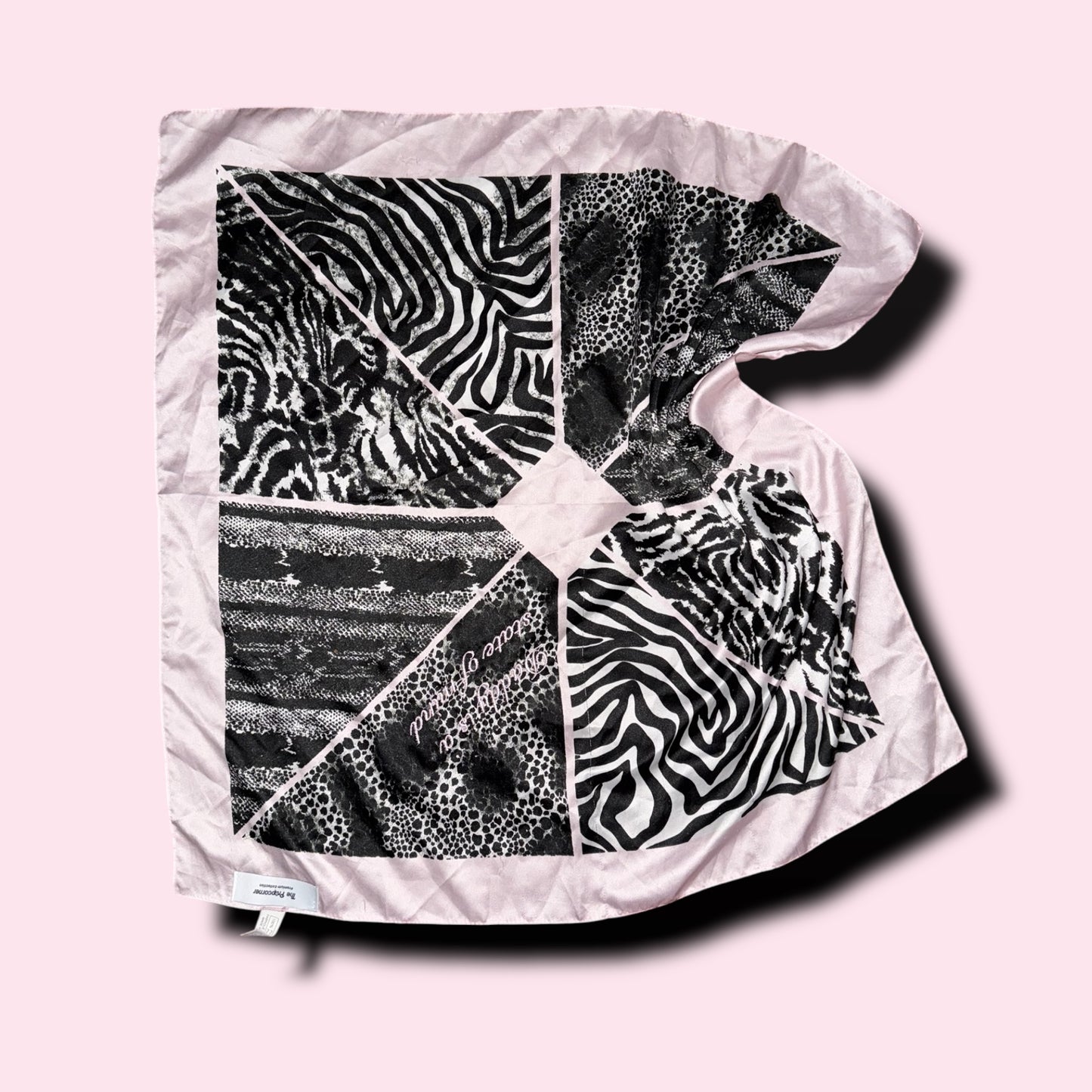 DADDY IS A STATE OF MIND besticktes Tuch Vintage