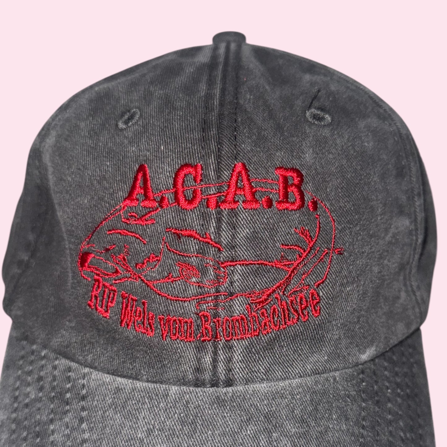RIP WELS Cap washed out black