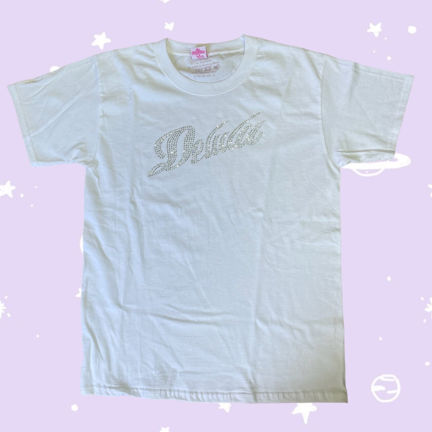 Delulu Bling Strass Shirt
