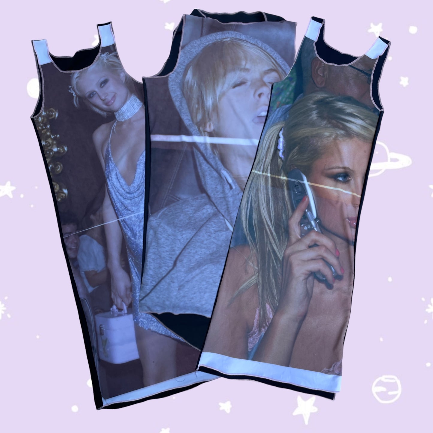 Icon long dress Paris Britney Lindsay