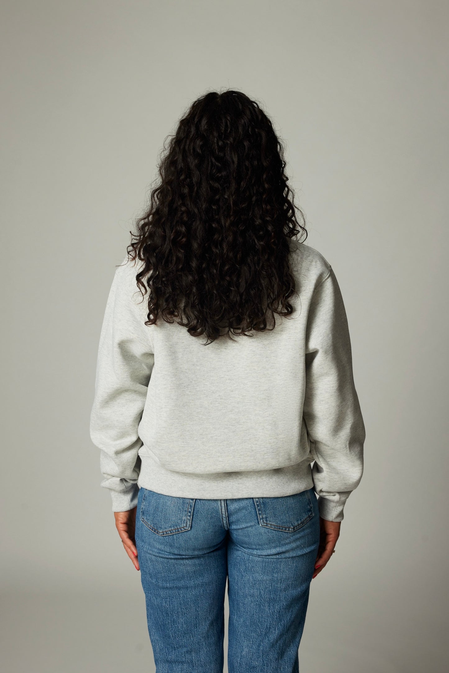 PROPCORNER PREMIUM SWEATER grau basic plain