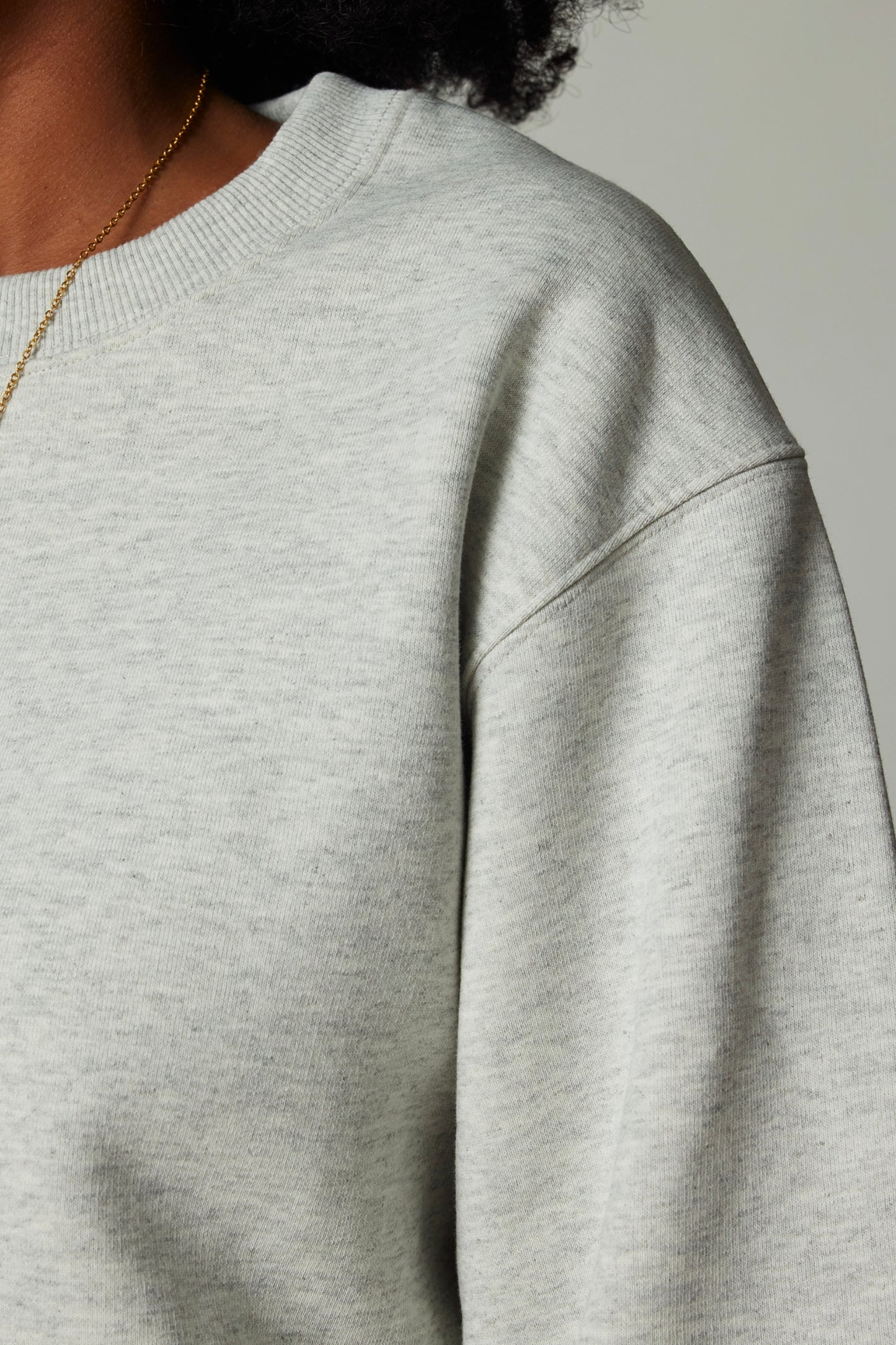 PROPCORNER PREMIUM SWEATER grau basic plain