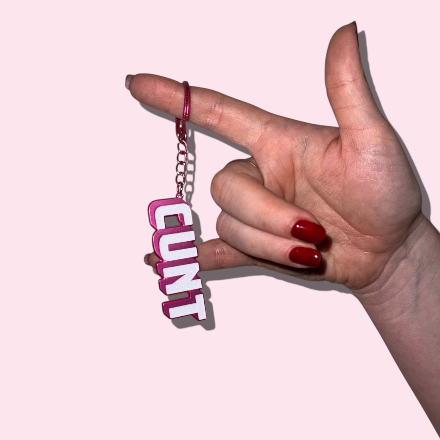 CUN*T keyring