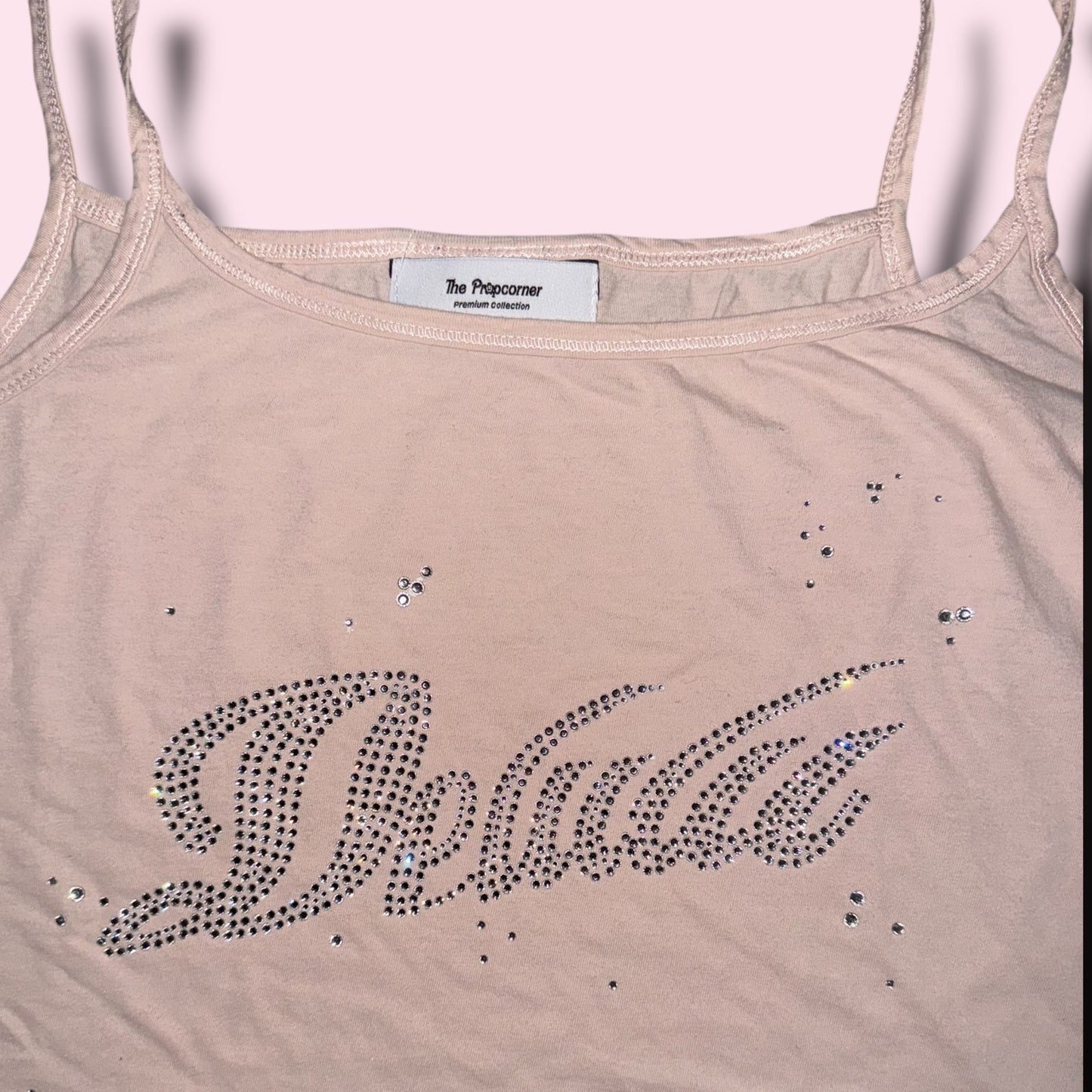 DELULU Vintage Second Hand Top rosé