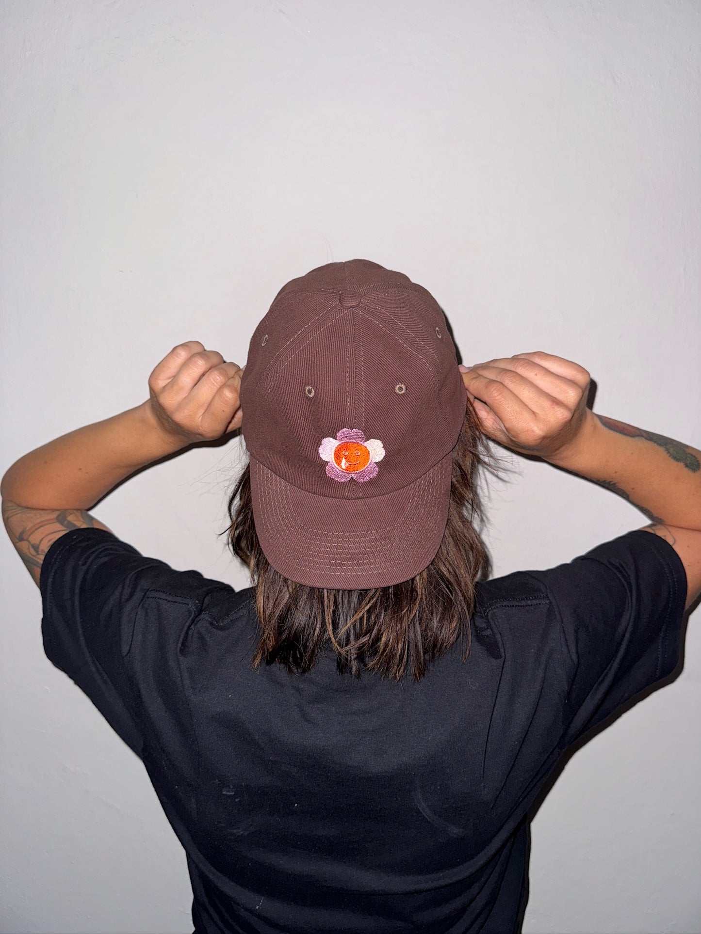 FLOWER EMOJI cap
