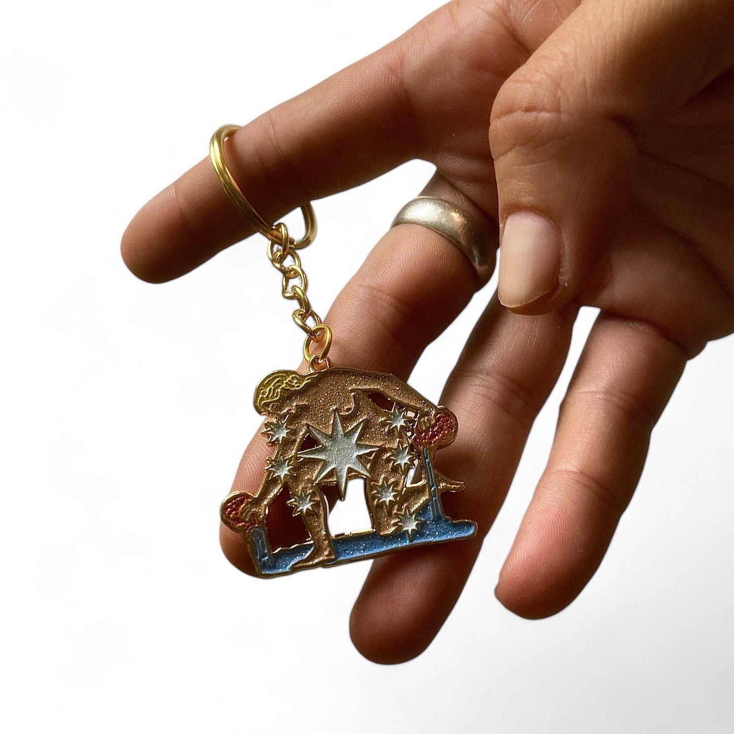 THE STAR keyring
