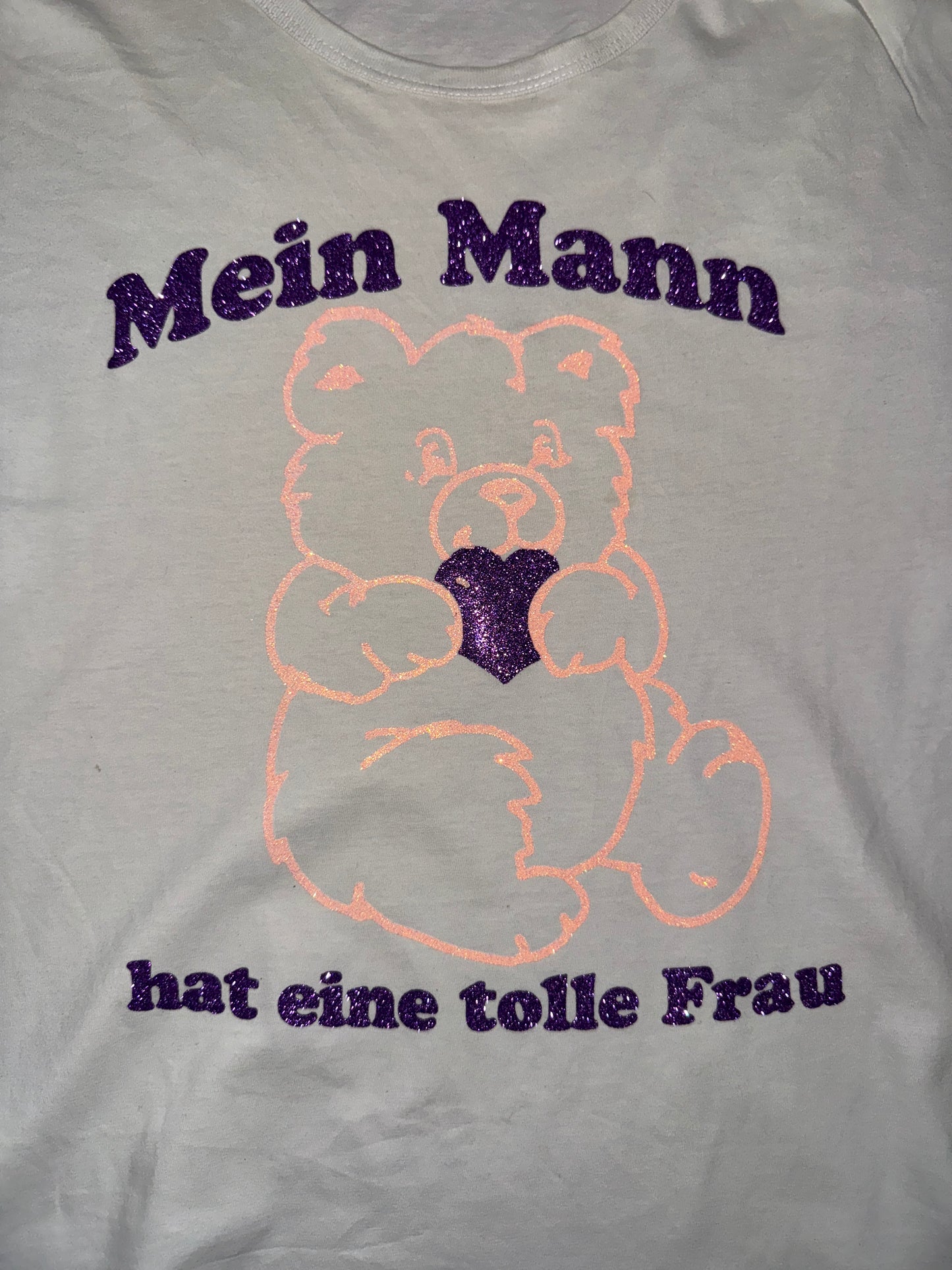 MEIN MANN HAT EINE TOLLE FRAU Vintage Second Hand Shirt