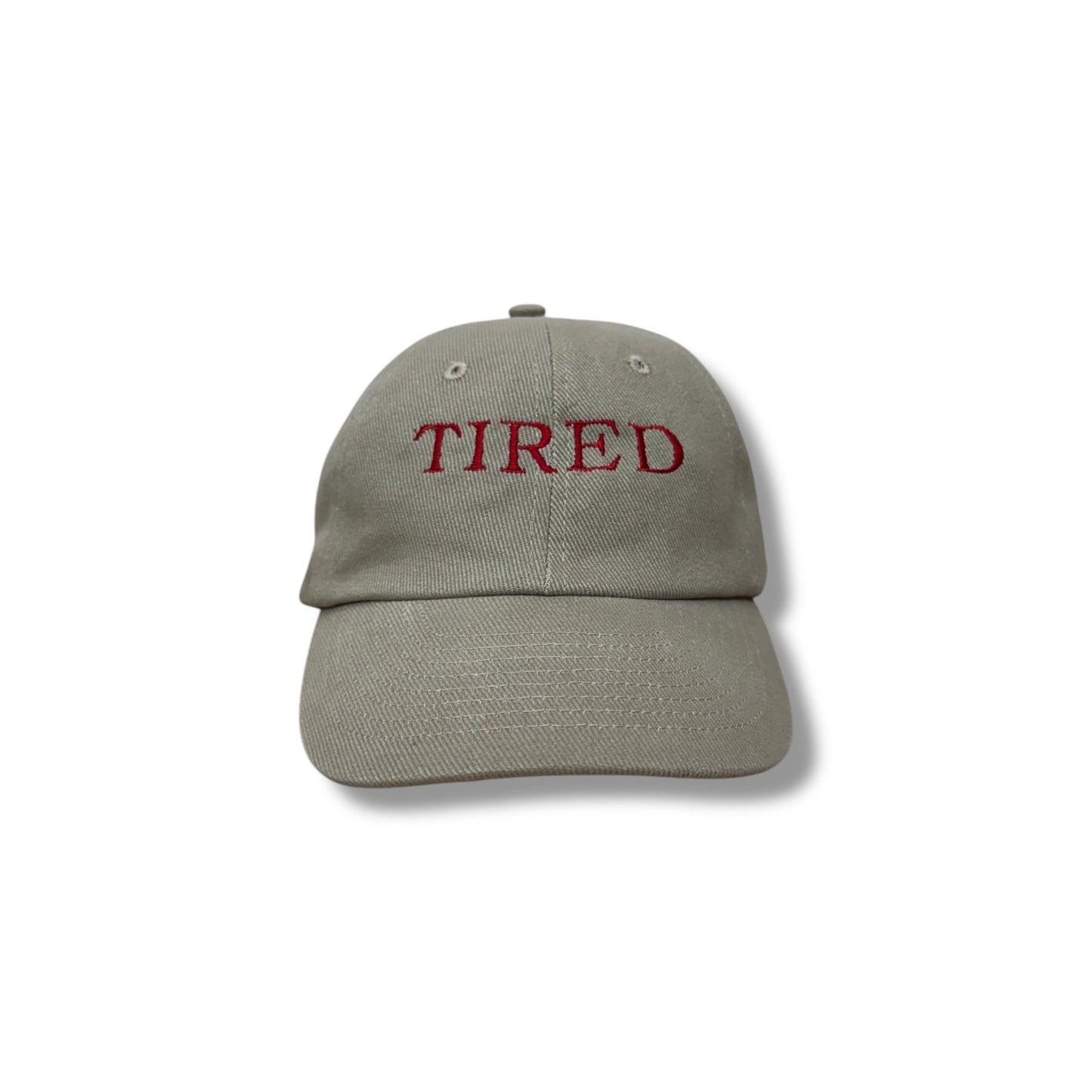 TIRED cap /red