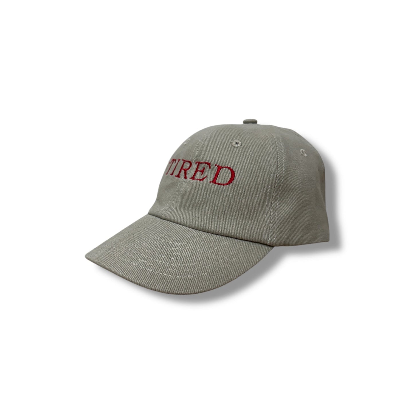 TIRED cap /red