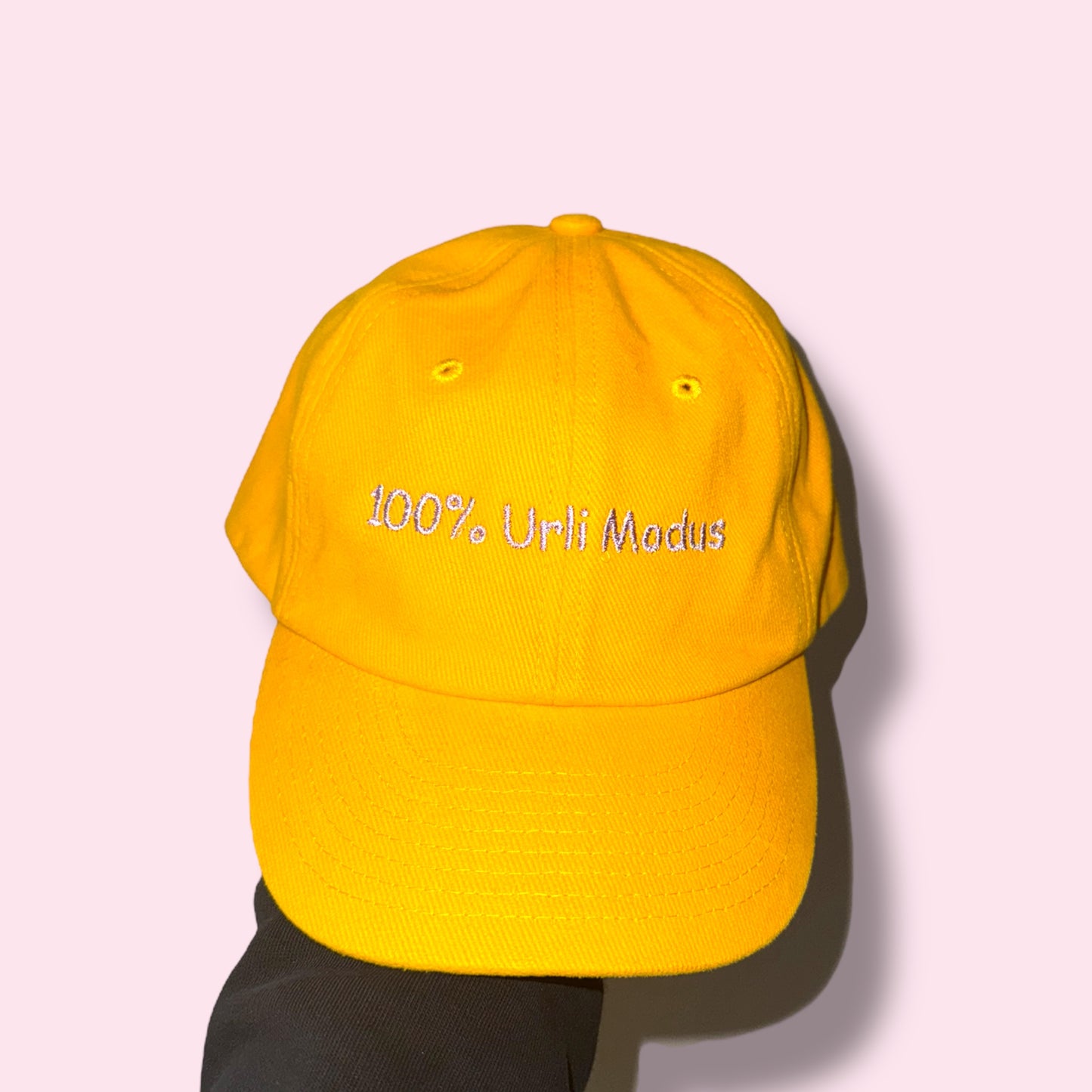 100% URLI MODUS cap yellow