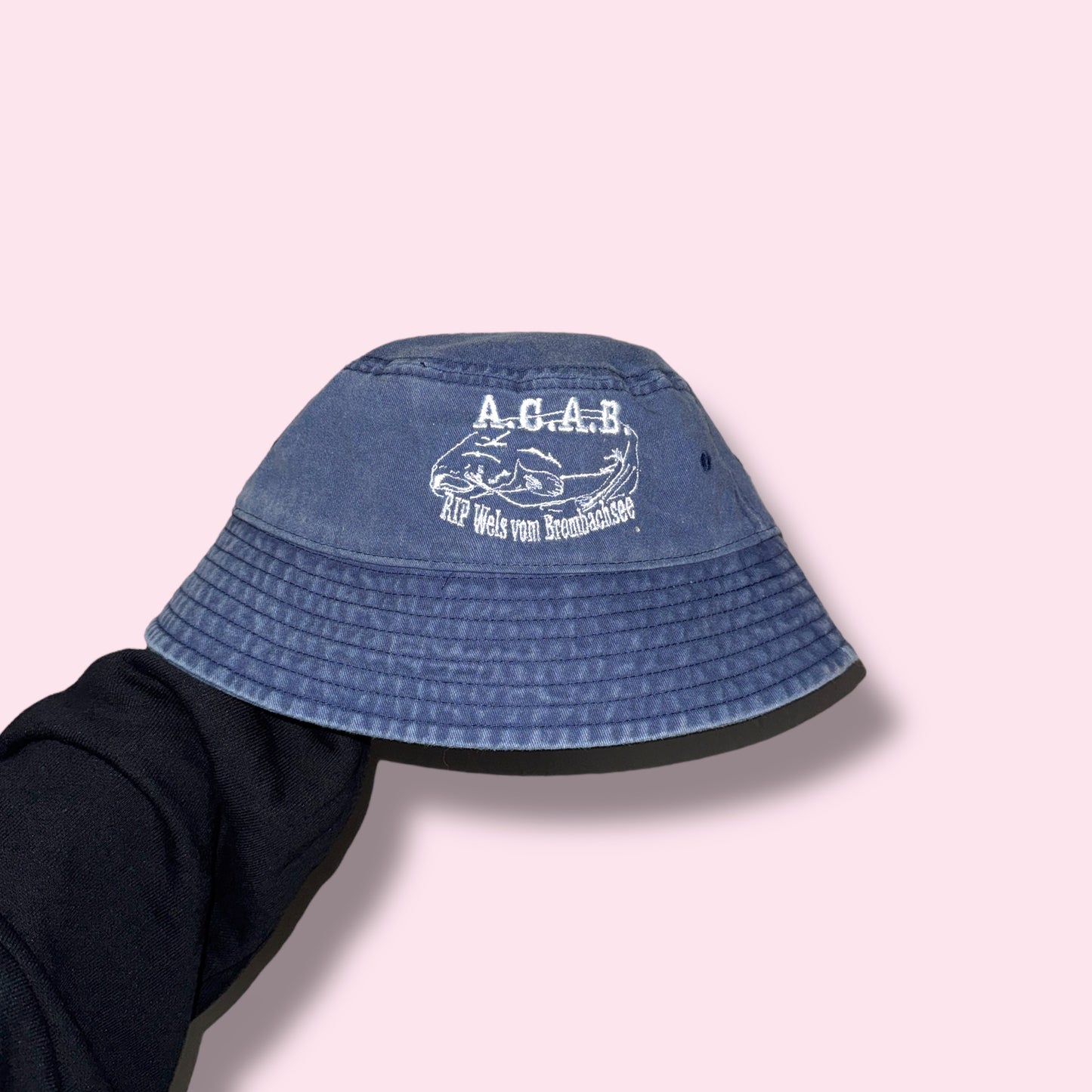 RIP WELS Bucket Hat Denim-Blue