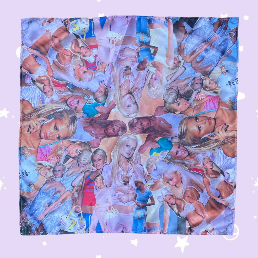 Paris Lindsay Britney satin Scarf Tuch