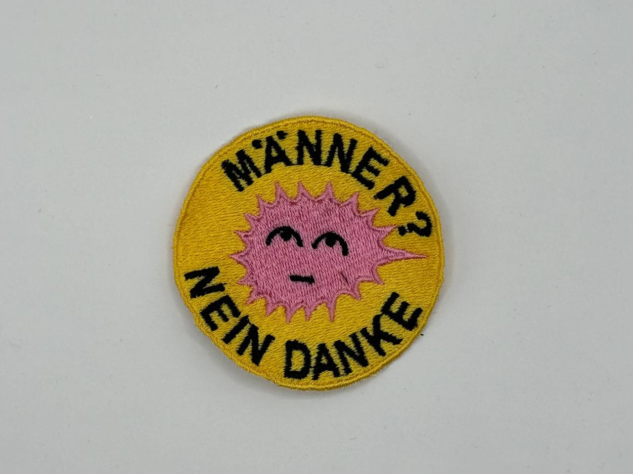 MÄNNER? NEIN DANKE! PATCH DIFFERENT COLORS