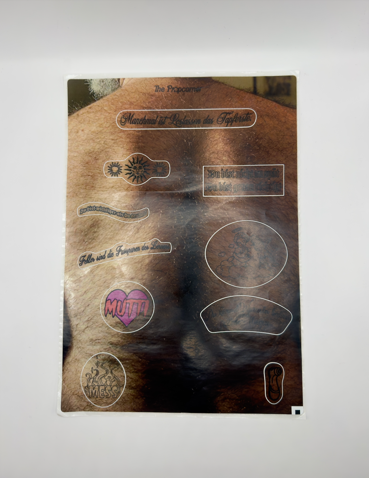 iconic TATTOO STICKERBOGEN