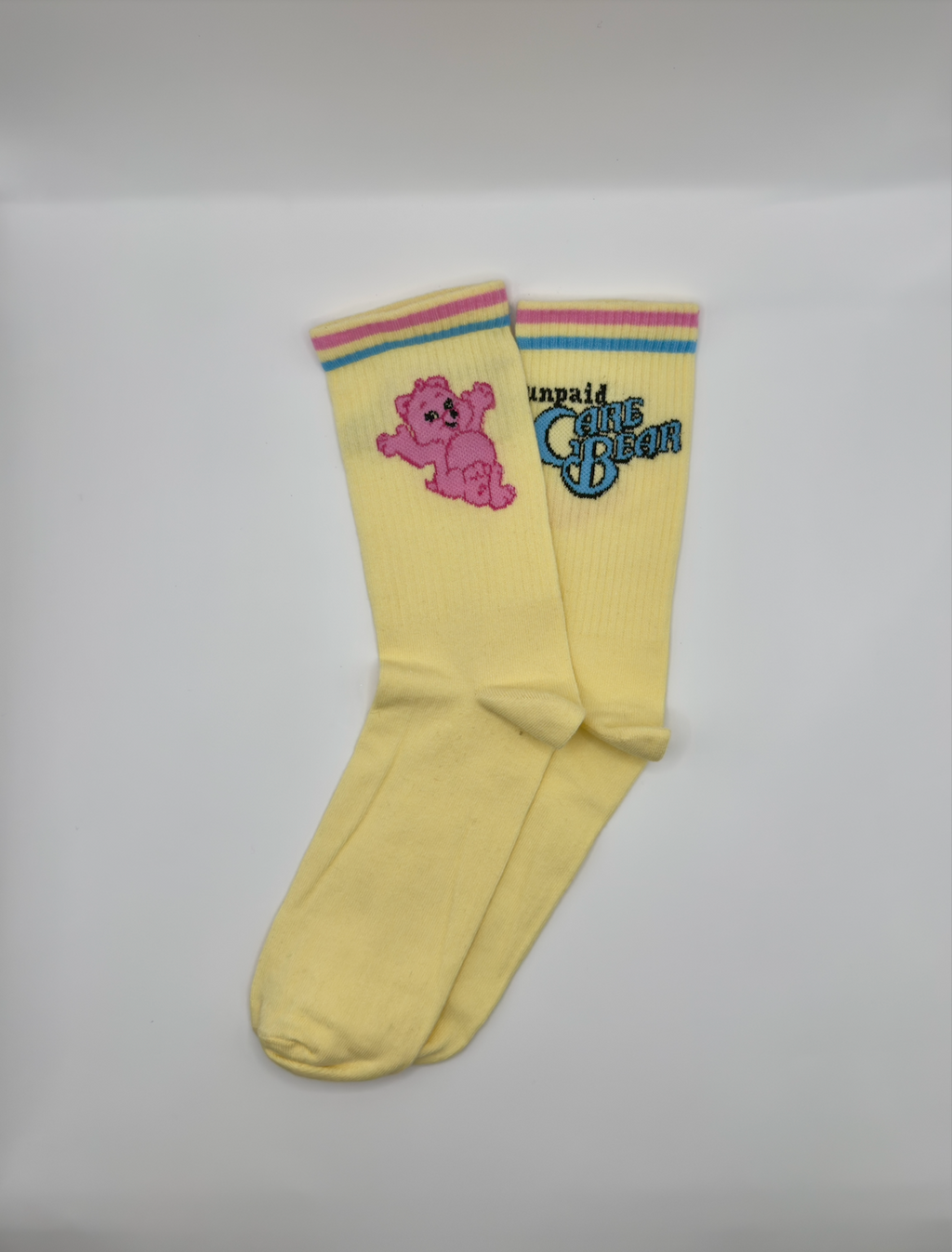 UNPAID CARE BEAR Socks