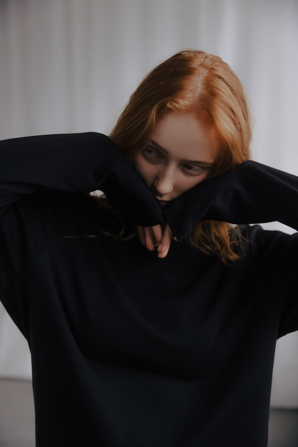 HIGH-NECK LONGSLEEVE X SOFT CURATED