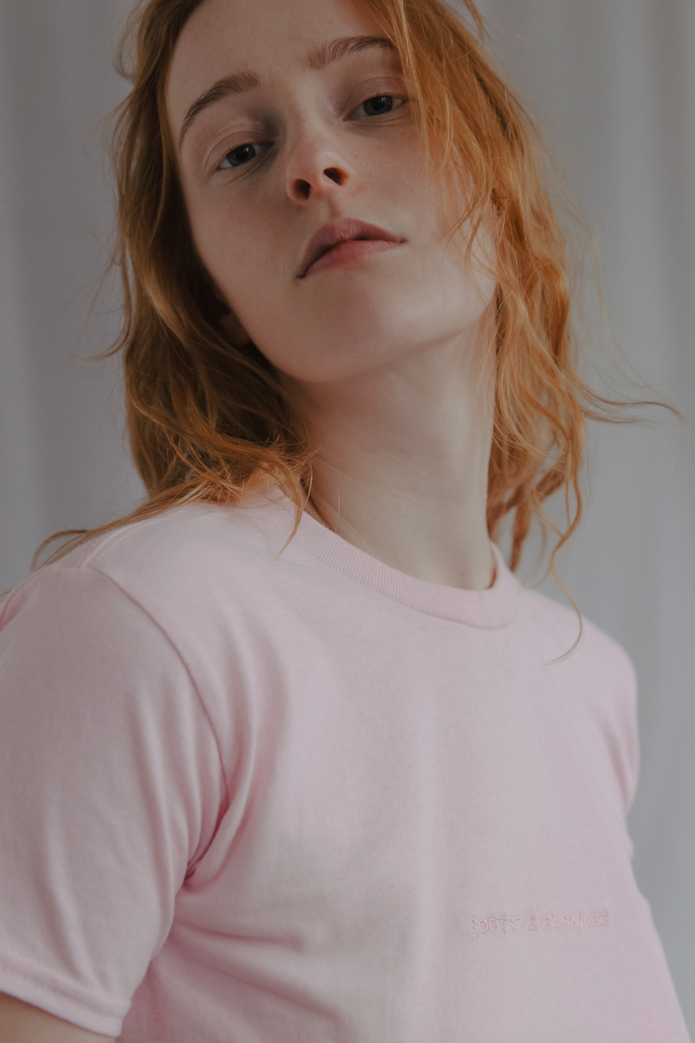 SOFT IS THE NEW SAVAGE BABY TEE X SOFT CURATED