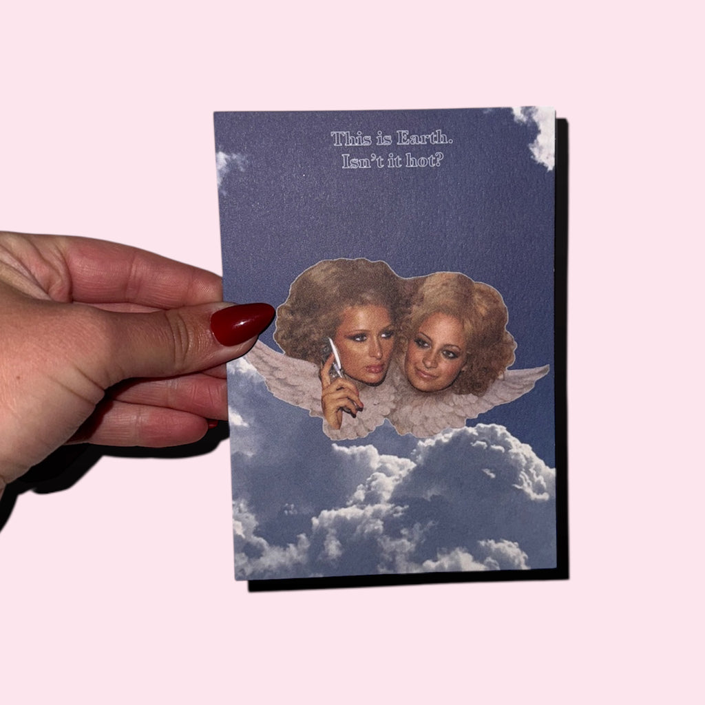 PARIS & NICOLE postcard