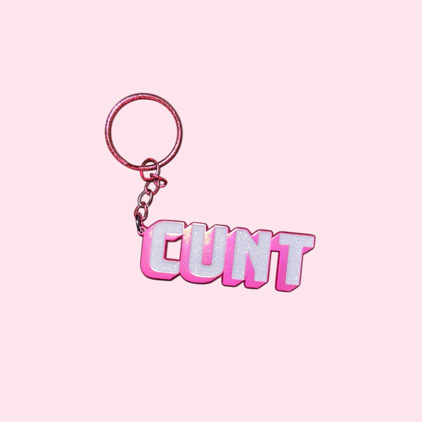 CUN*T keyring