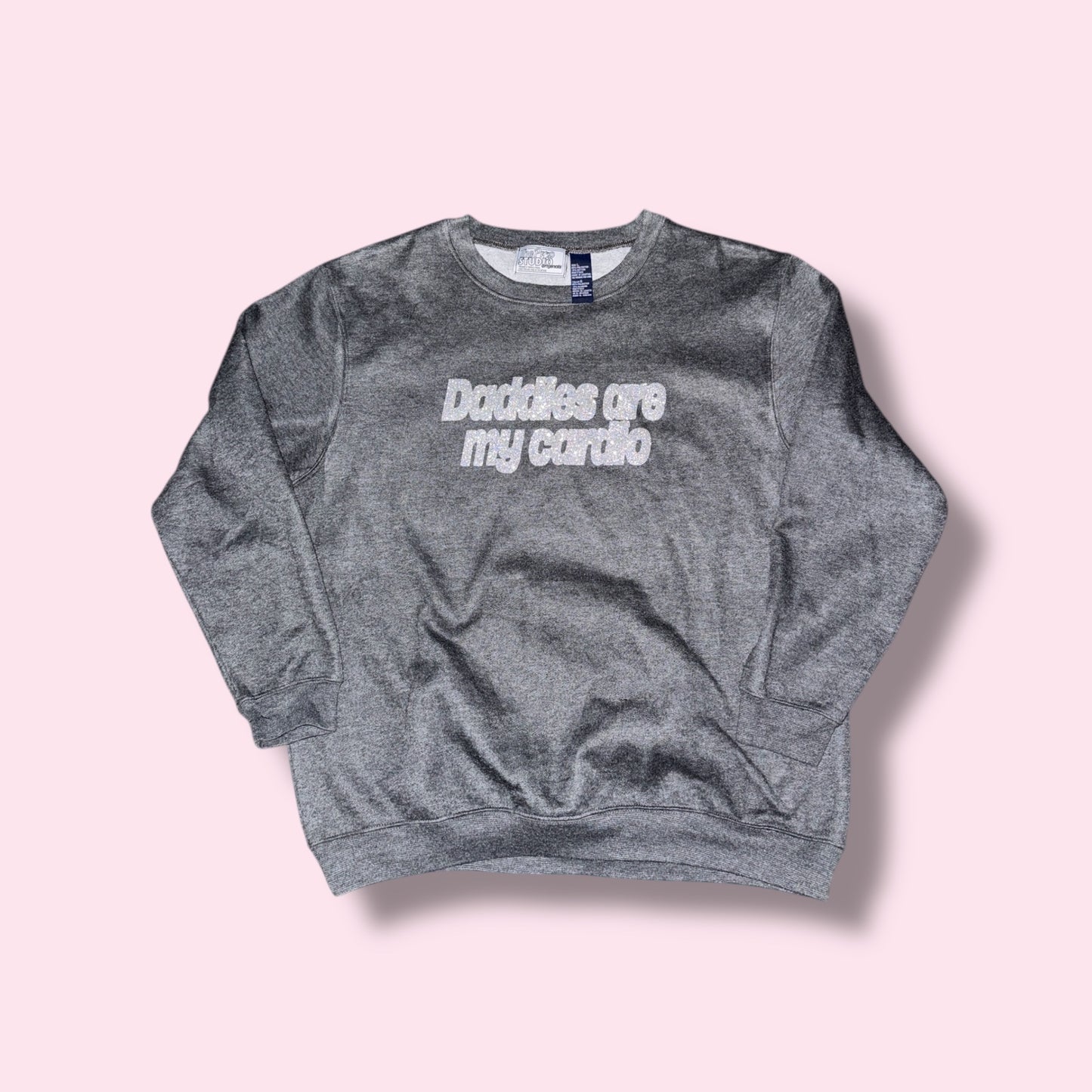 Daddys Cardio Second Hand Sweater Grau