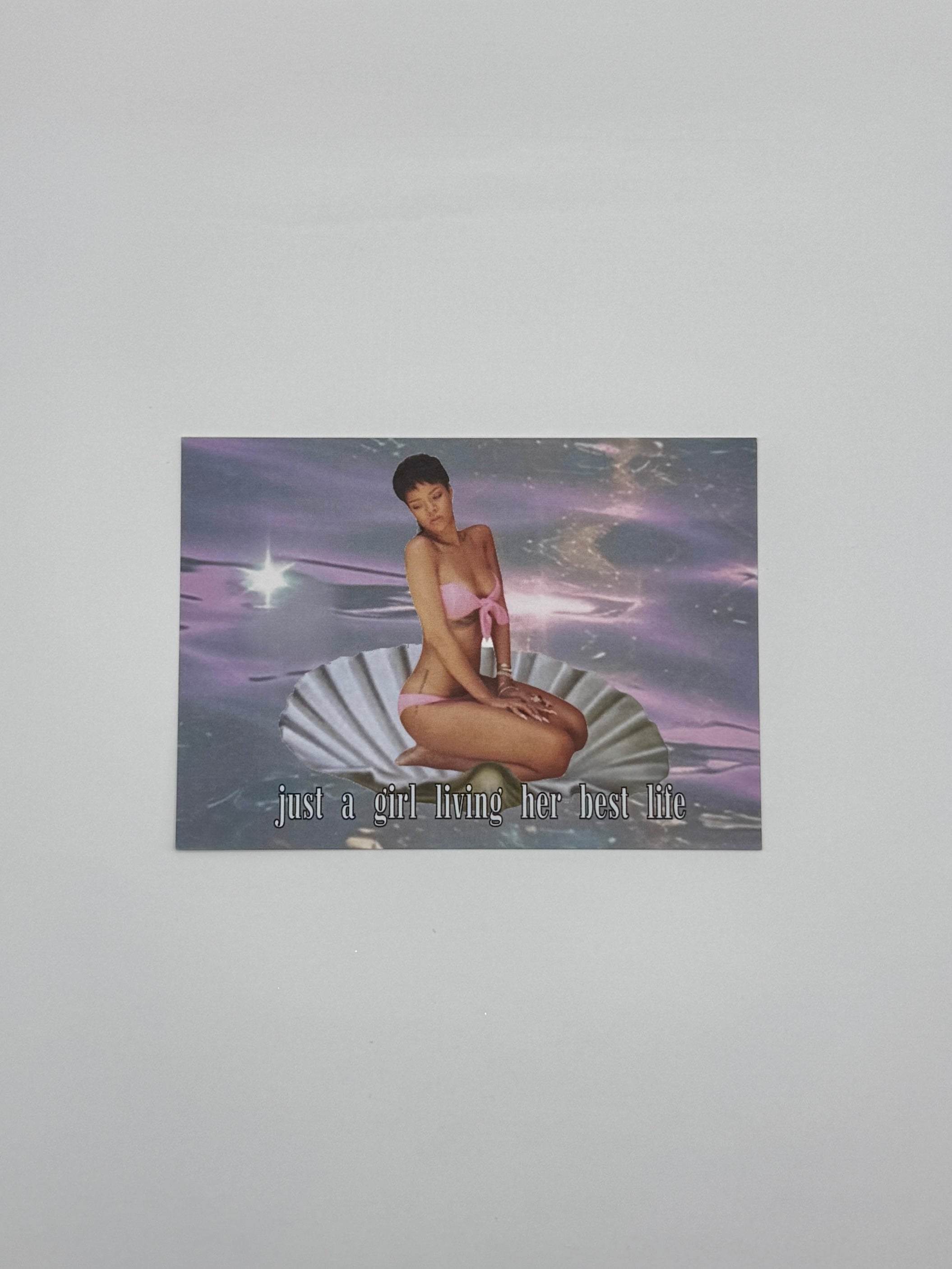 RIHANNA BLISS postcard