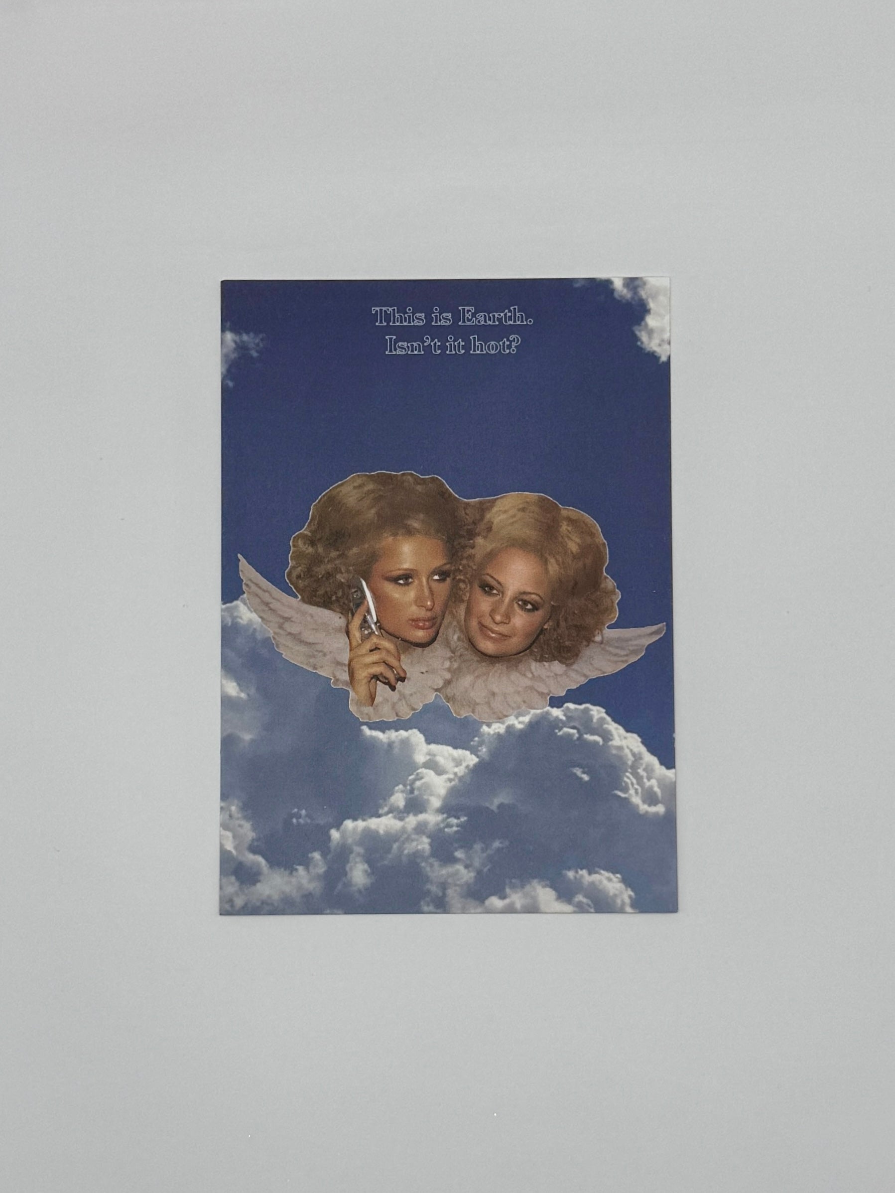 PARIS & NICOLE postcard