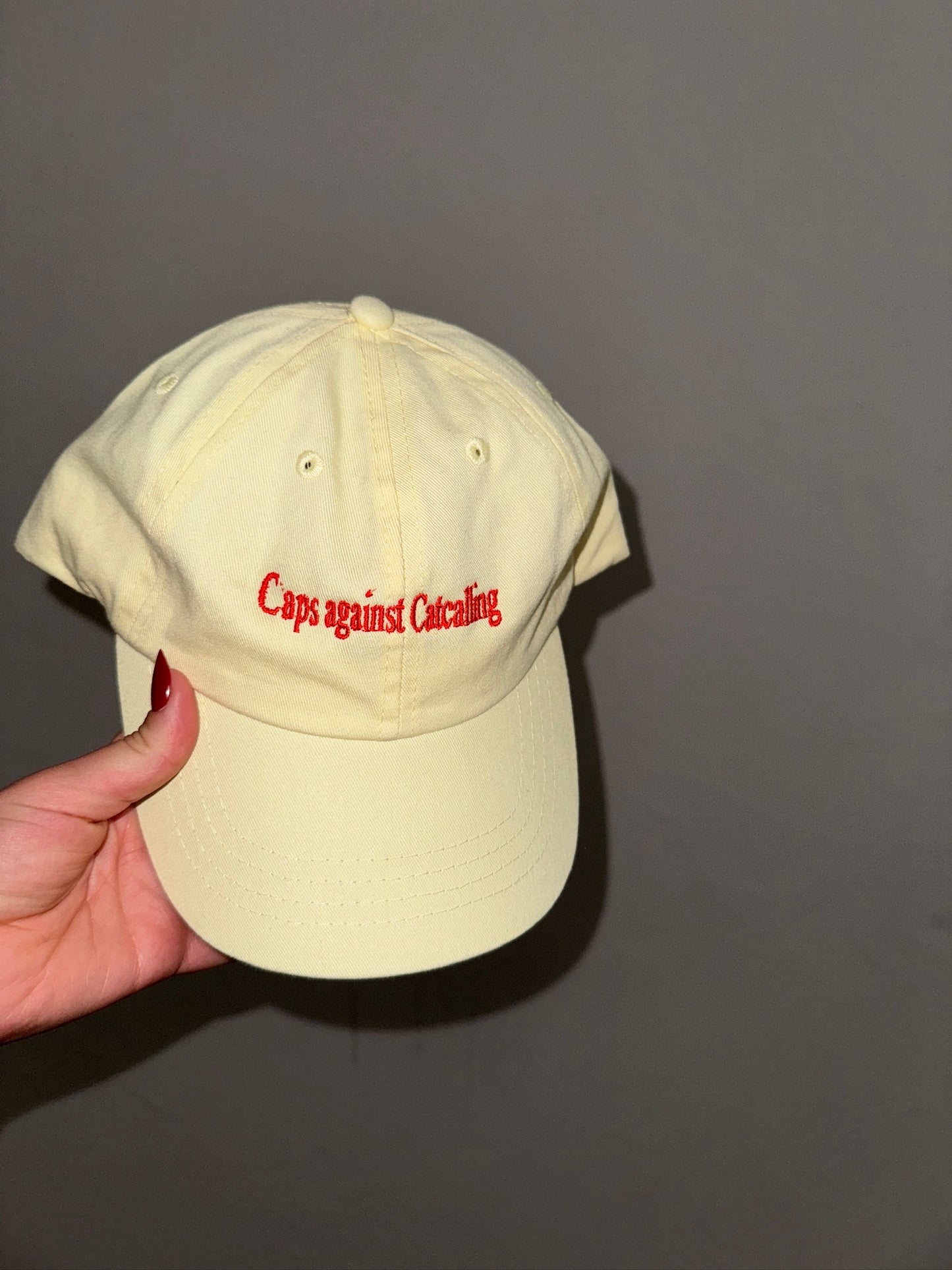 CAPS AGAINST CATCALLING cap