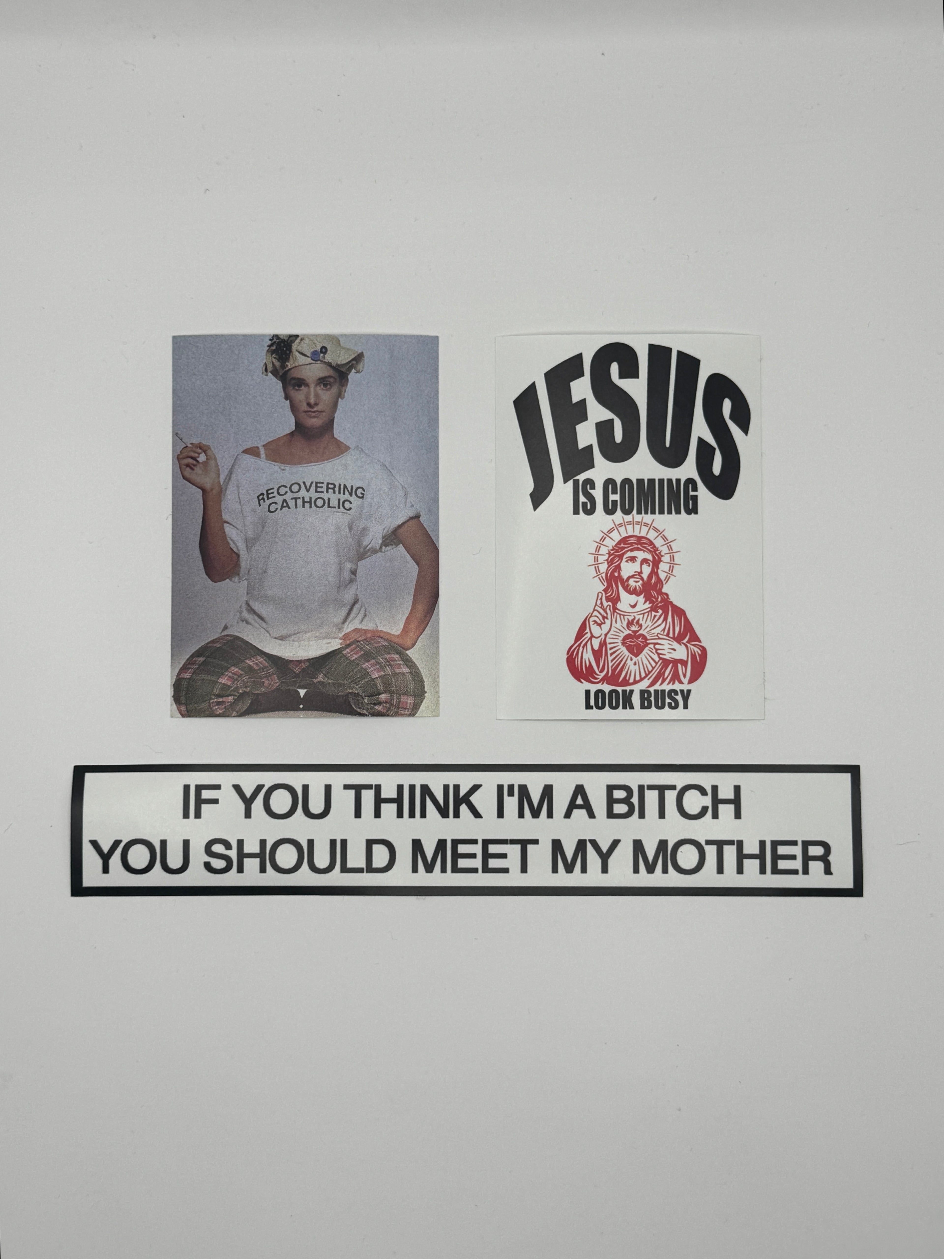 SINÉAD O'CONNOR 3-ER STICKER SET