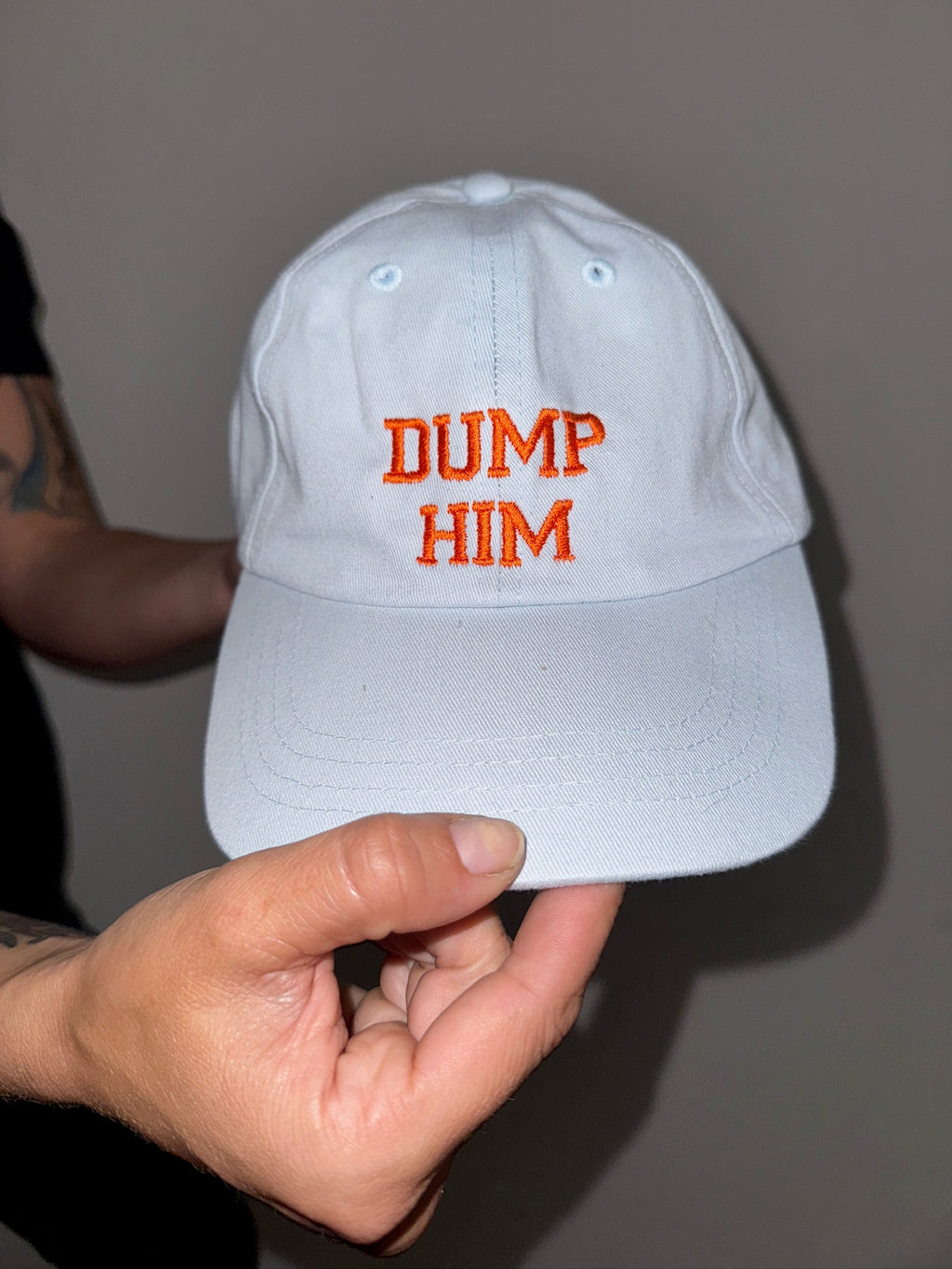 DUMP HIM cap