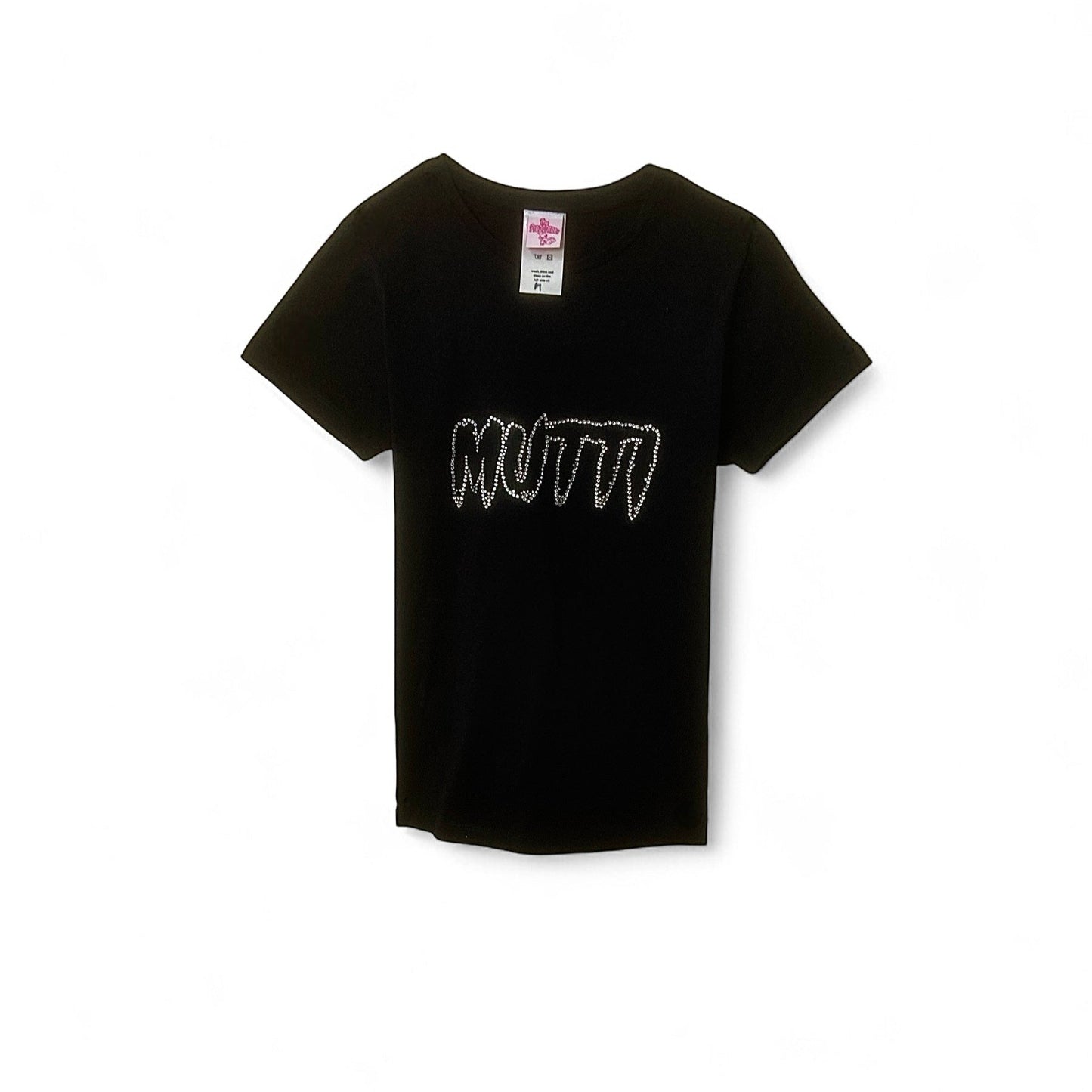 MUTTI tight shirt strass