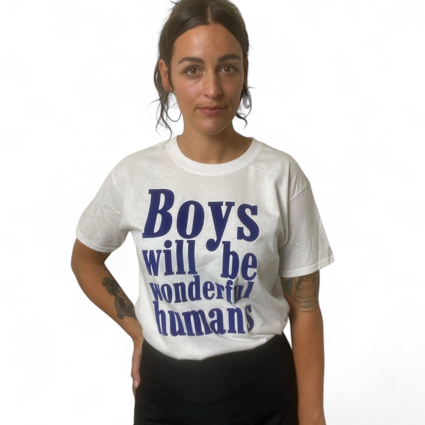 BOYS WILL BE WONDERFUL HUMANS shirt