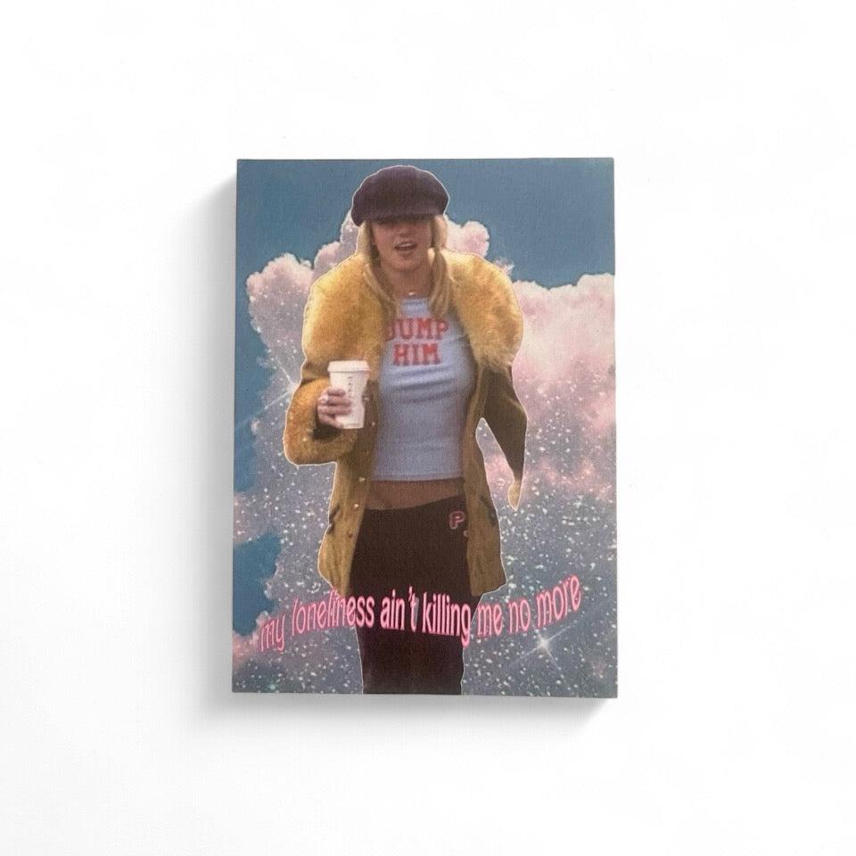 BRITNEY postcard