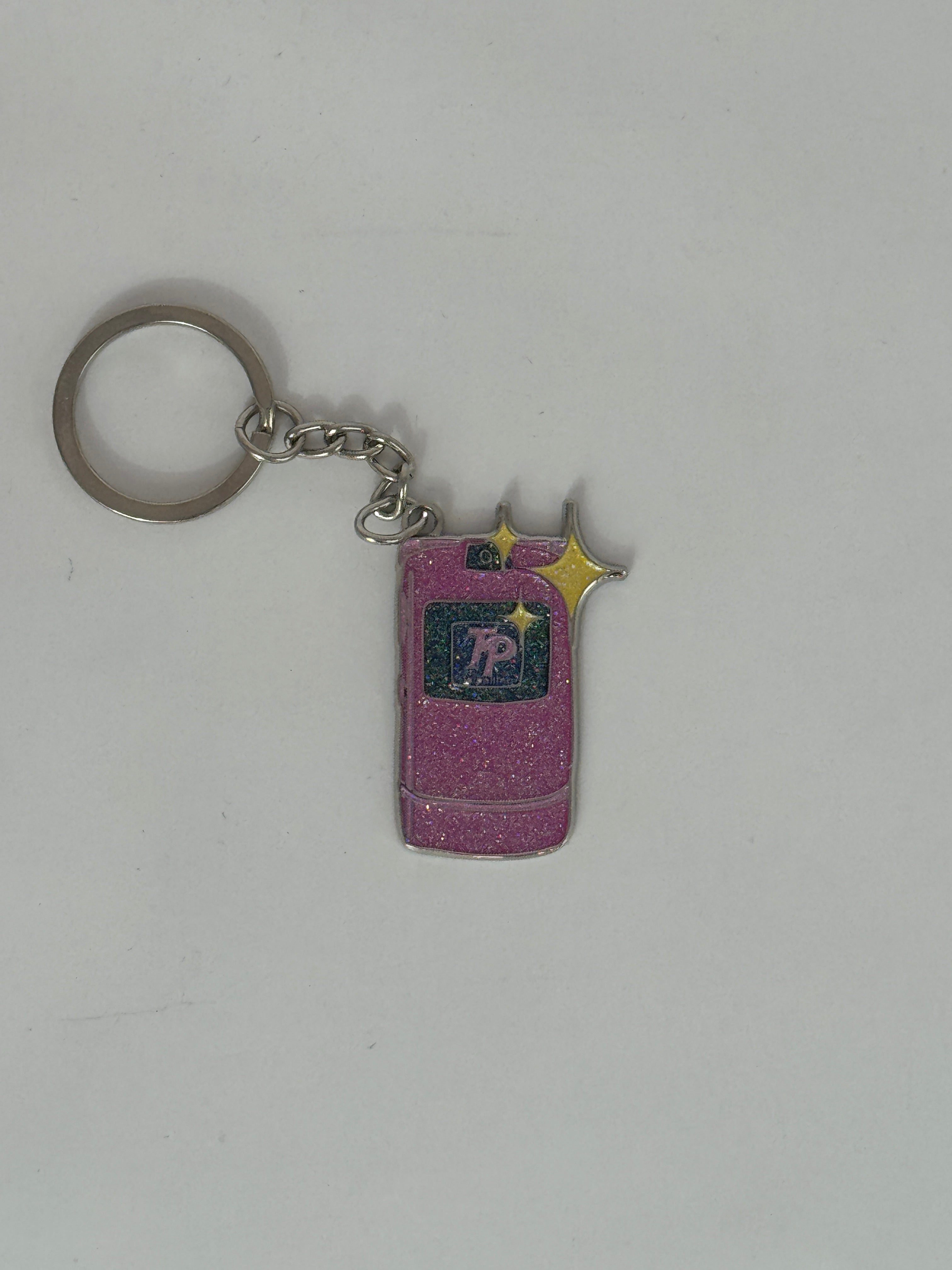 MOTOROLA RACER NOSTALGIA Y2K KEYRING/CHARM