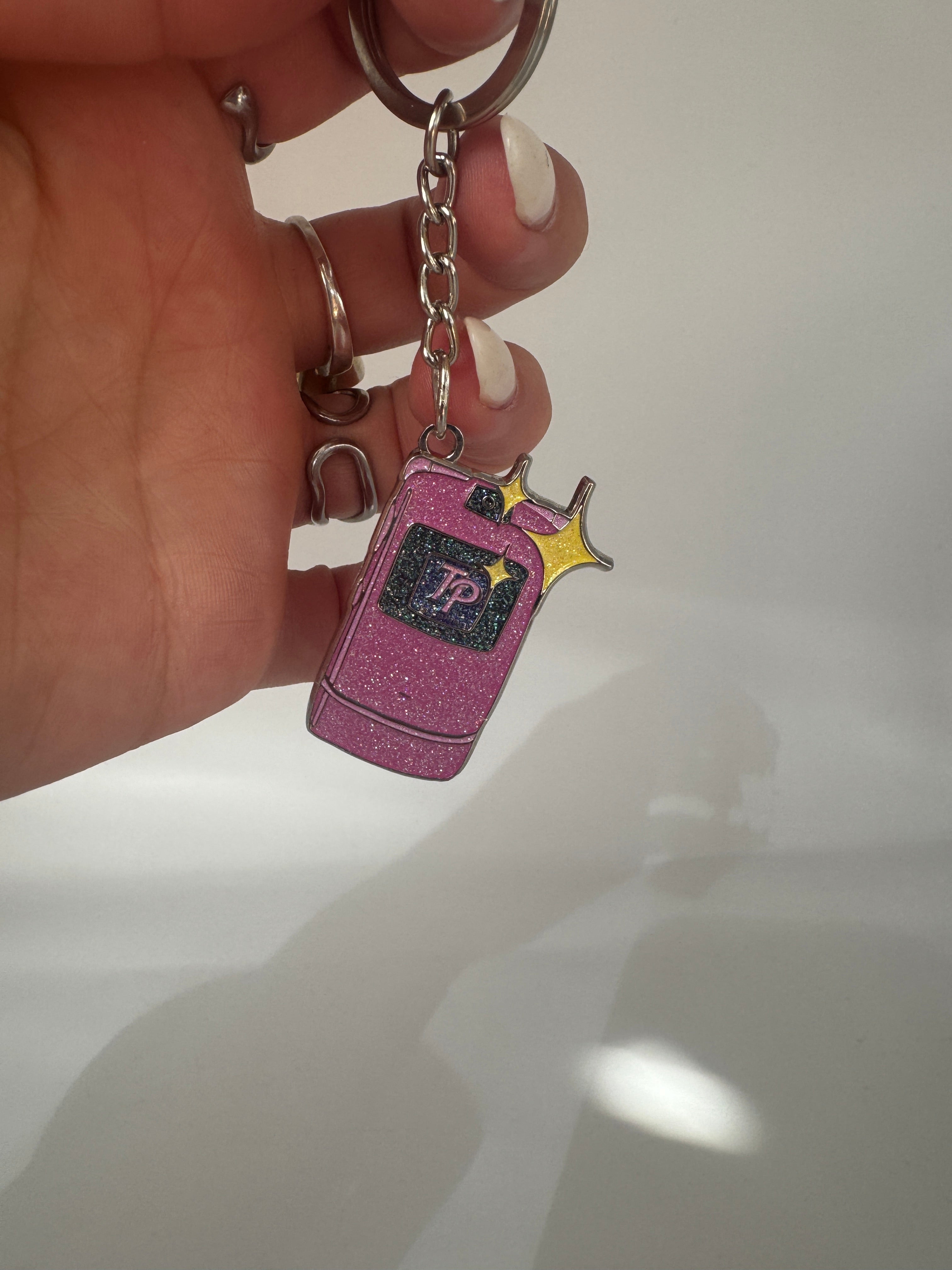 MOTOROLA RACER NOSTALGIA Y2K KEYRING/CHARM