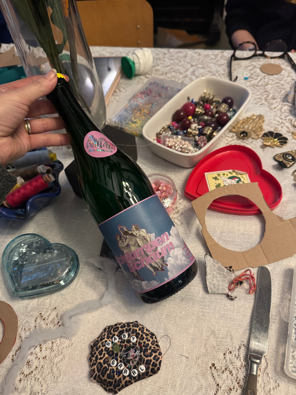 Prize Ribbon Workshop mit Konfekt "Stop in the Name of Love"