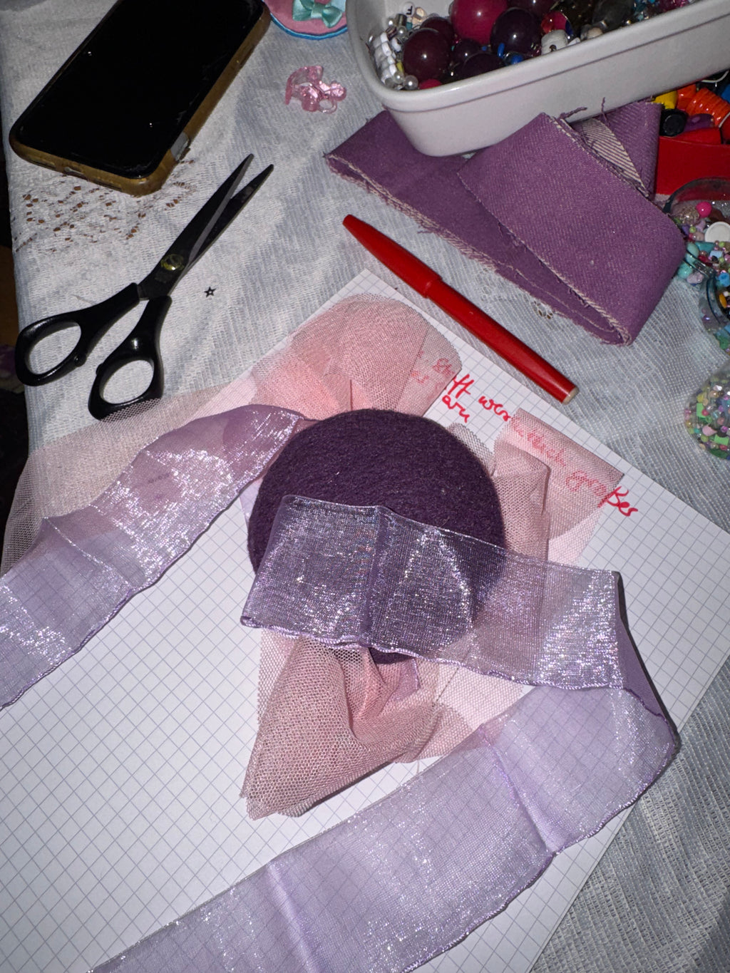 Prize Ribbon Workshop mit Konfekt "Stop in the Name of Love"