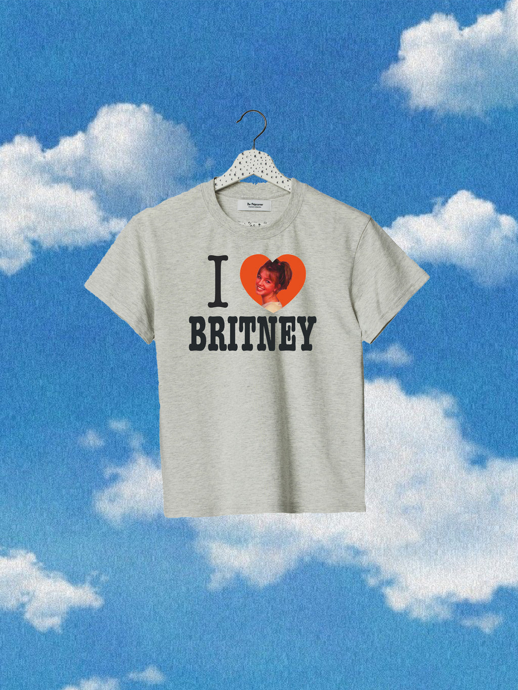 I <3 Britney Perfect Fit grey Premium Shirt