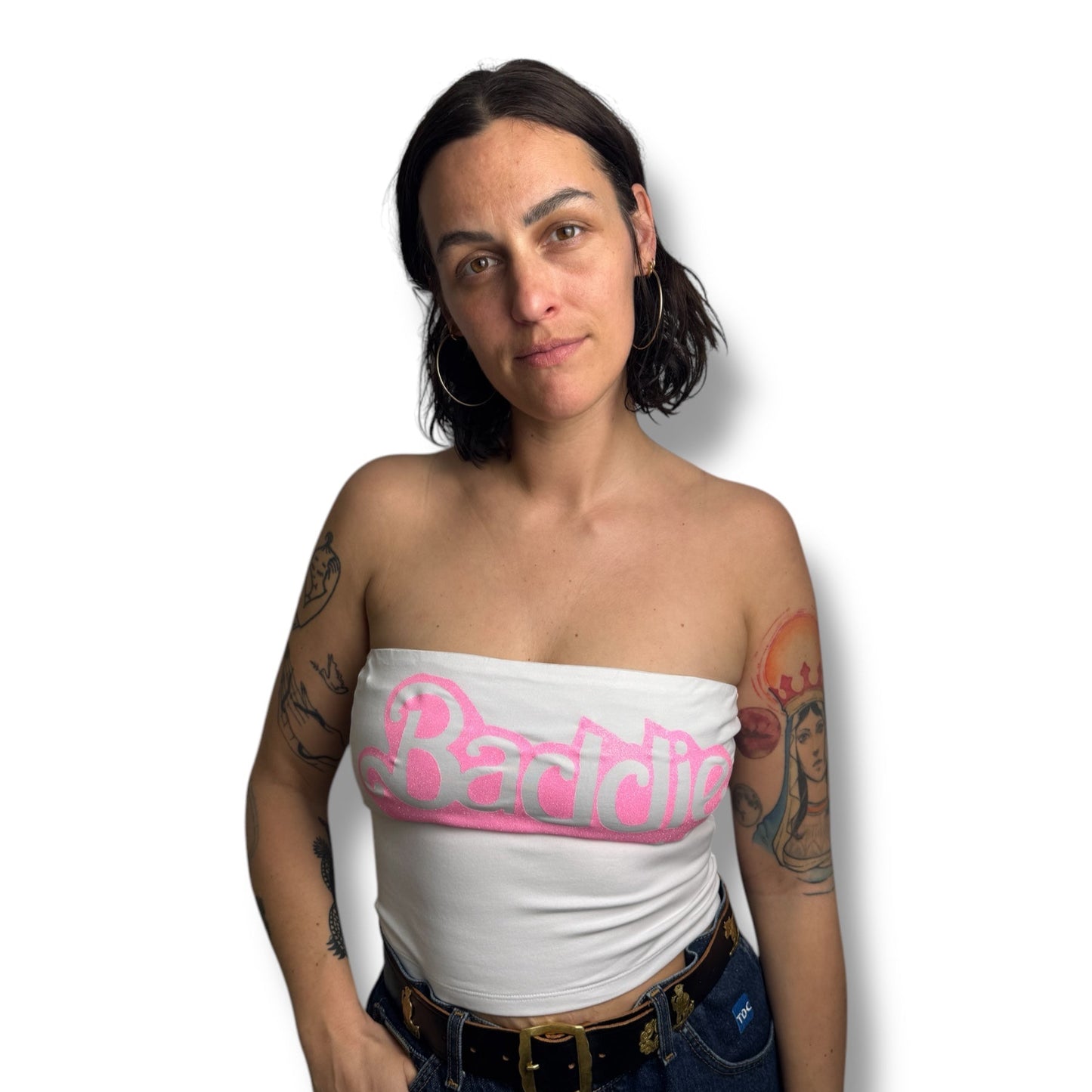BADDIE bandeau top