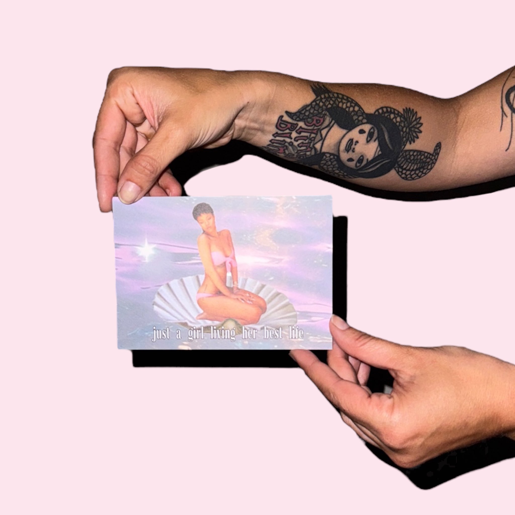 RIHANNA BLISS postcard