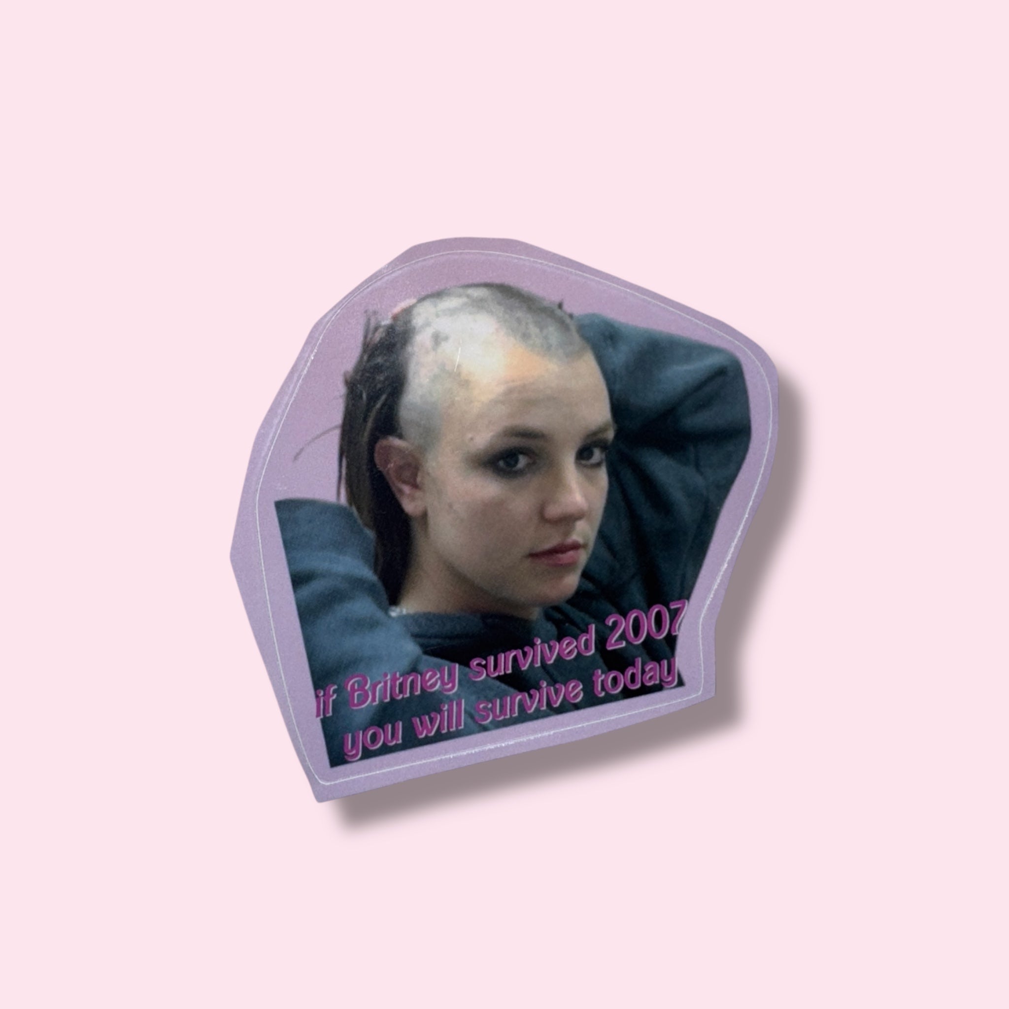 BRITNEY SURVIVOR Vinyl Sticker