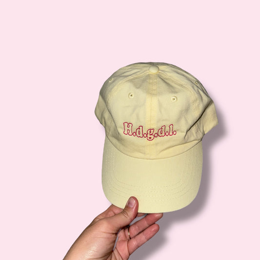 H.D.G.D.L. Cap Yellow