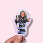 COOL MUM VINYL STICKER