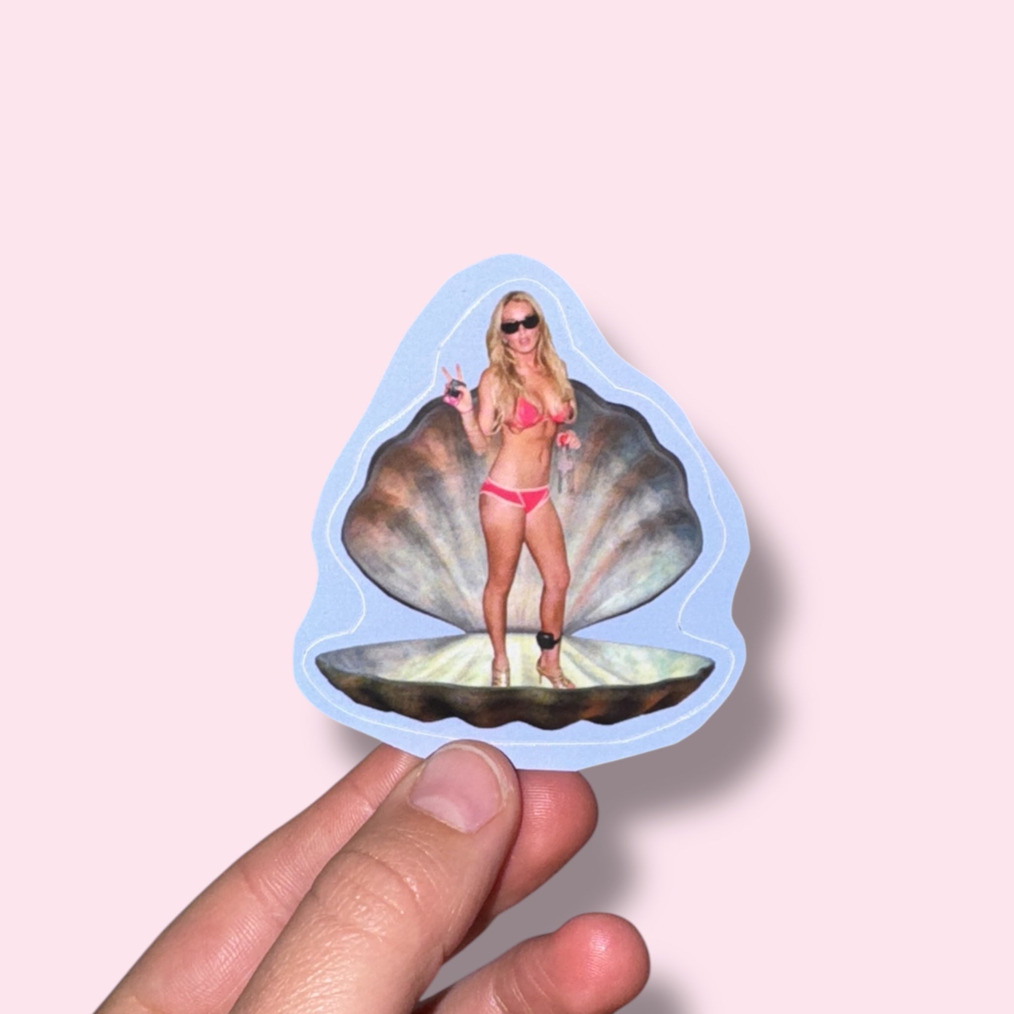 LINDSAY SHELL Vinyl Sticker
