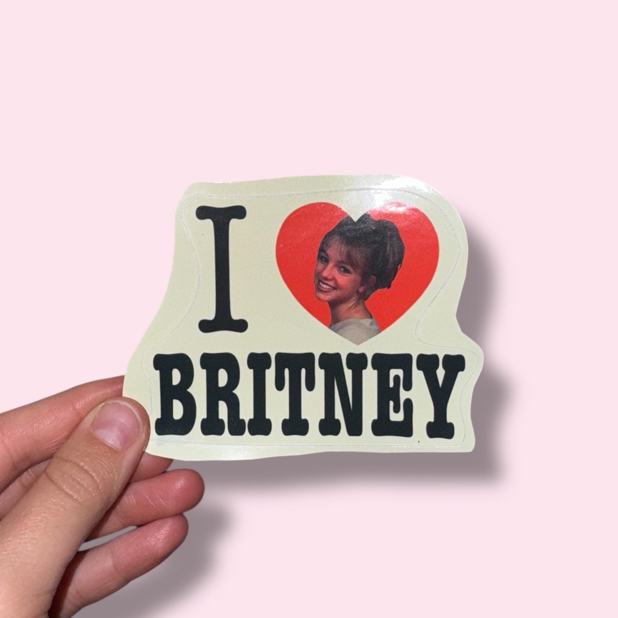 I <3 BRITNEY Vinyl Sticker