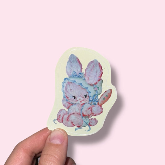 CUTE BUNNY Vinyl Sticker