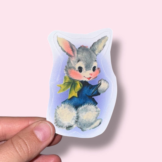 FUNNY BUNNY Vinyl Sticker