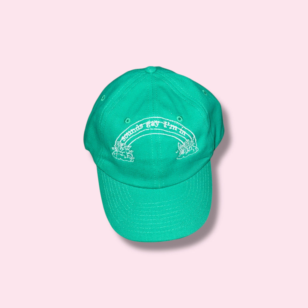 SOUNDS GAY I'M IN Green Cap
