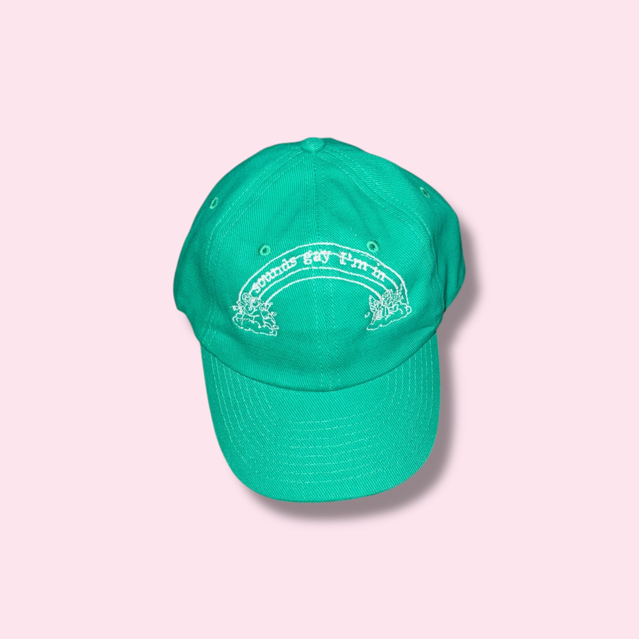 SOUNDS GAY I'M IN Green Cap
