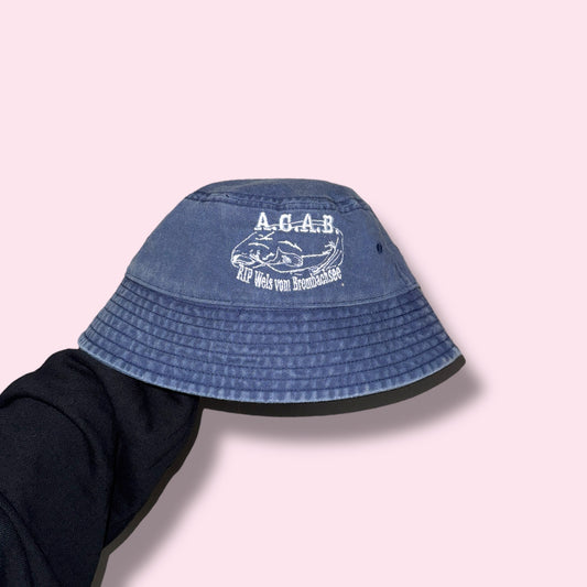 RIP WELS Bucket Hat Denim-Blue