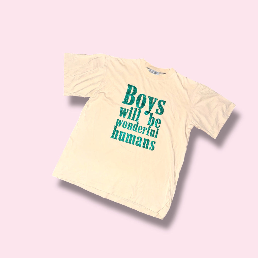 x vintage BOYS WILL BE WONDERFUL HUMANS